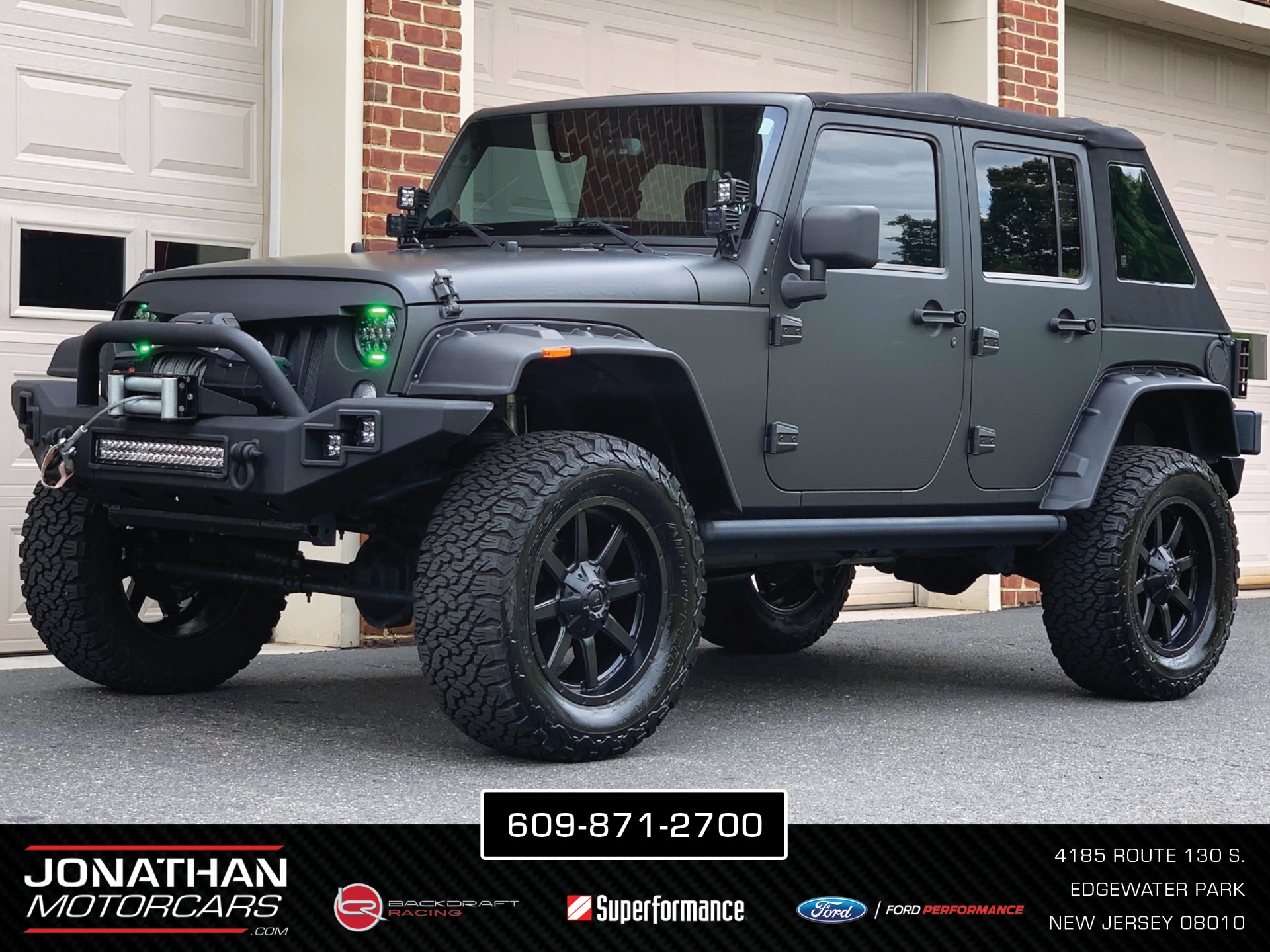 2015 Jeep Wrangler Unlimited Rubicon JMC Custom Stock # 606990 for sale  near Edgewater Park, NJ | NJ Jeep Dealer