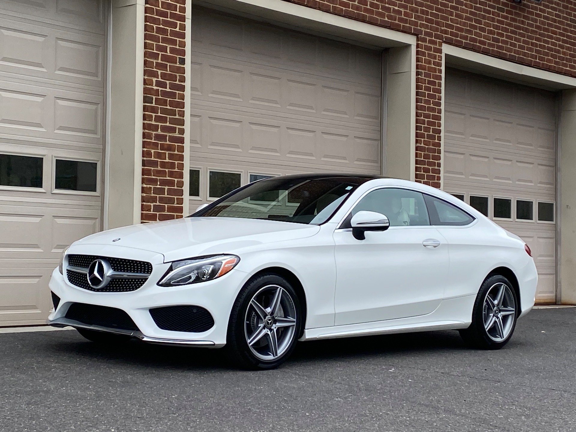 2017 Mercedes Benz C Class C 300 4matic Coupe Sport Package Stock