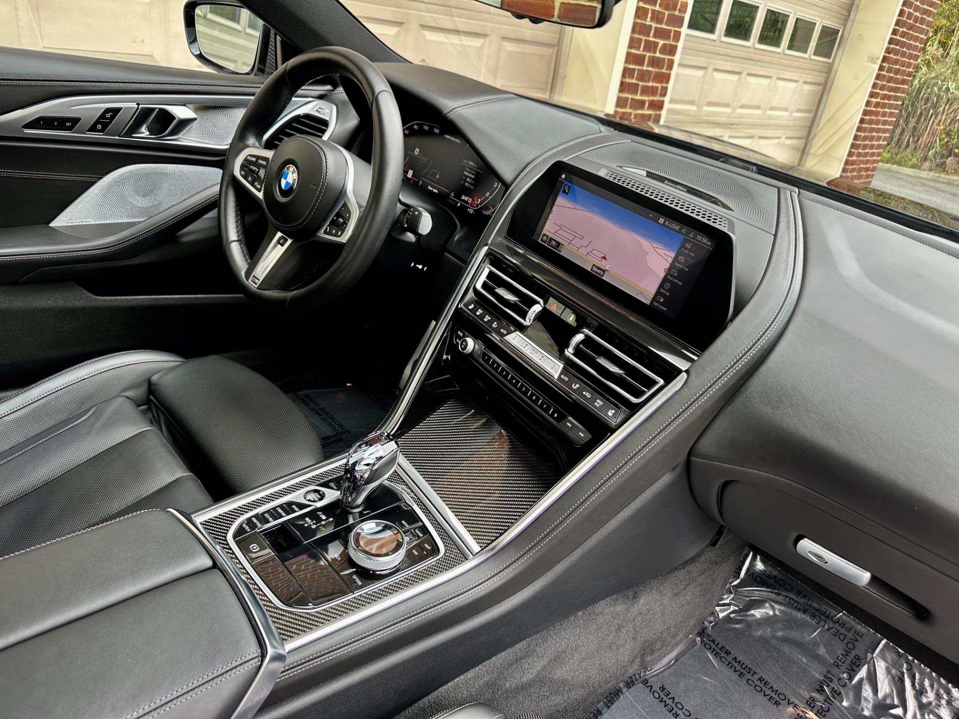 BMW 8-Series Trunk Cargo Net (2019-2024) – Floor Style Web Organizer For M850i 840i