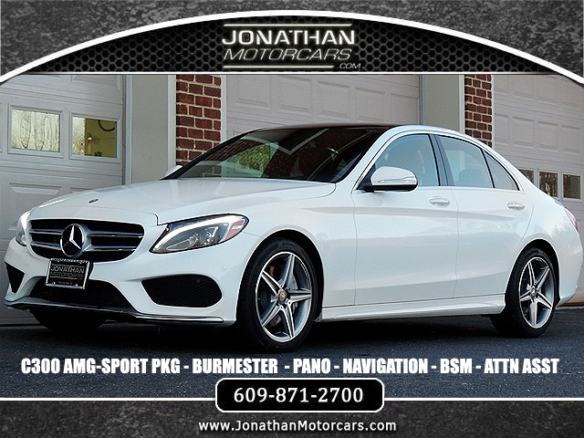 2015 Mercedes Benz C Class C 300 4matic Sport Stock 022925