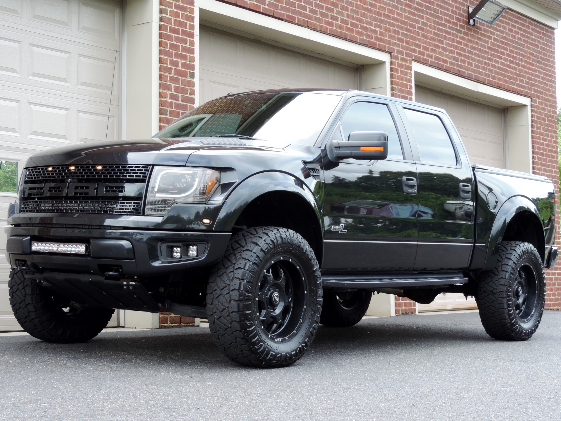 blacked out ford raptor