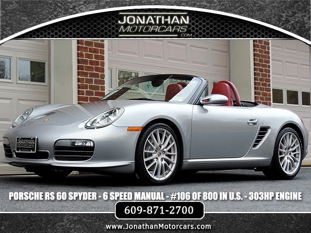 2008 Porsche Boxster Rs 60 Spyder Stock 730791 For Sale