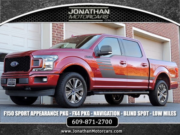 Used-2018-Ford-F-150-XLT--Sport-Appearance-Package--FX4--Navigation--Blind-Spot