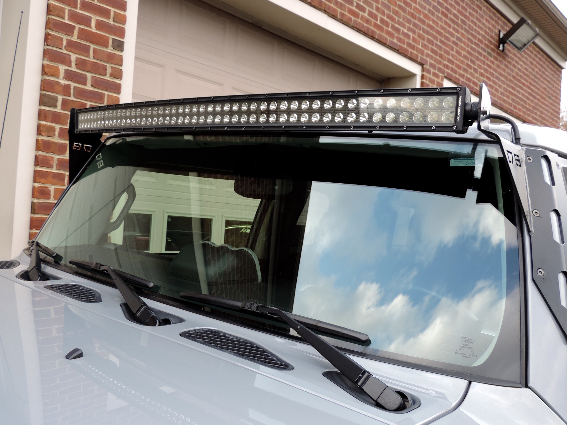 fj cruiser front window trim