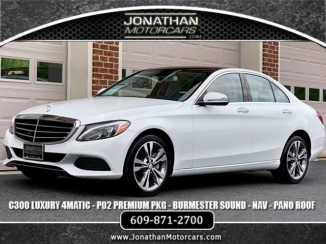 2016 Mercedes Benz C Class C 300 Luxury 4matic Stock