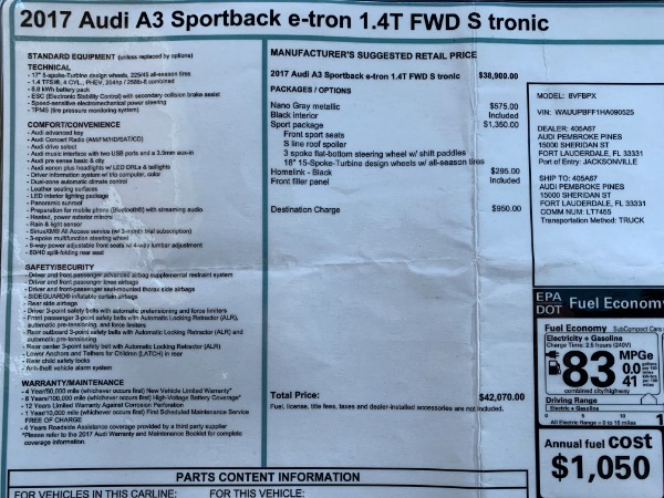 Used-2017-Audi-A3-Sportback-e-tron-14T-Premium-Sport-Pkg