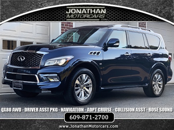 Used-2016-INFINITI-QX80-AWD-Navigation-Drivers-Asst-Package