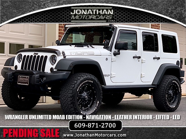 2013 Jeep Wrangler Unlimited Moab Stock # 579356 for sale near Edgewater  Park, NJ | NJ Jeep Dealer
