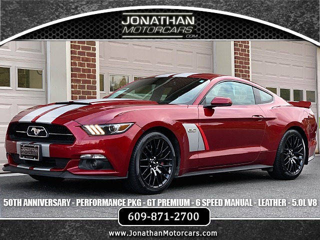 2015 Ford Mustang Gt Premium 50th Anniversary Performance Package Stock