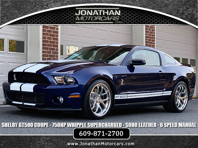  2010 Ford Shelby GT500 Coupe 750HP Whipple sobrealimentado Stock